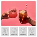 TOSSWARE POP 14oz Vino SET OF 48, Recyclable, Unbreakable Unbreakable & Crystal Clear Plastic Wine Glasses, 48 Count (Pack of 1)