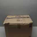 CAROMIO Heated Blanket King Size with LCD Dual Controller, Waffle Weave Fast Heating Electric Blankets, 10 Heat Levels & 1-12H Time Settings, ETL Certified, Machine Washable, Light Blue, 100" x 90"