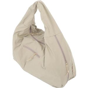 Solid Color Casual Shoulder Bag for Women Lightweight Shopping Tote Large Capacity Versatile Handbag for Camping and Everyday Use Stylish and Comfortable Design