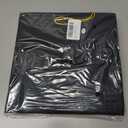 2 x Unisex Adult Matte Graduation Cap with Tassel Year Charm (Black)