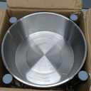 Elevated Dog Bowls for Medium&Small Dogs - Stainless Steel 48oz/6 Cups Raised Feeder with Non-Slip Base, Dual Food & Water Bowls 2-Pack