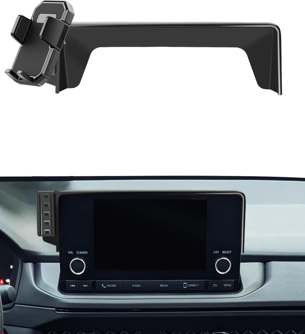 PZK Car Phone Mount for 2023-2025 2026 Honda Accord LE/EX Series Only for 7-Inch Screen Auto Lock Car Phone Holder 360 Rotation with Stroage Box (Not Fit Hybrid Sport/EX-L/Touring/Sport-L/Prime)