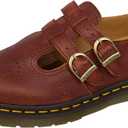 Dr. Martens Women's 8065 Mary Jane Flat, Cashew Ambassador, 6