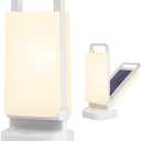 Solar Camping Lantern, Rechargeable Battery Powered Camping Light 6000mAh Up to 80HRS Lasting, Dimmable Night Lamp, Survival gear for Emergency, Power Outages, Outdoor, Indoor