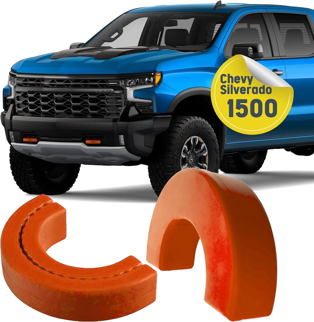 Tow Hook Cover Compatible with 2007-2024 Chevy Silverado 1500 Accessories,Front Tow Hook Cover-Tow Hitch Cover-Hitch Covers for Trucks Fit for 2007-2024 Chevrolet Silverado 1500 Accessories (Orange)