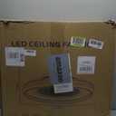 24" Low Profile Ceiling Fan With Light