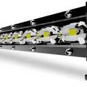 38in 108W Single Row LED Light Bar Ultra-Slim 6D Reflectors