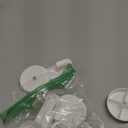 Prime-Line N 6568 Closet Pole Sockets, 1-3/8 In., Plastic, White (1 Set)