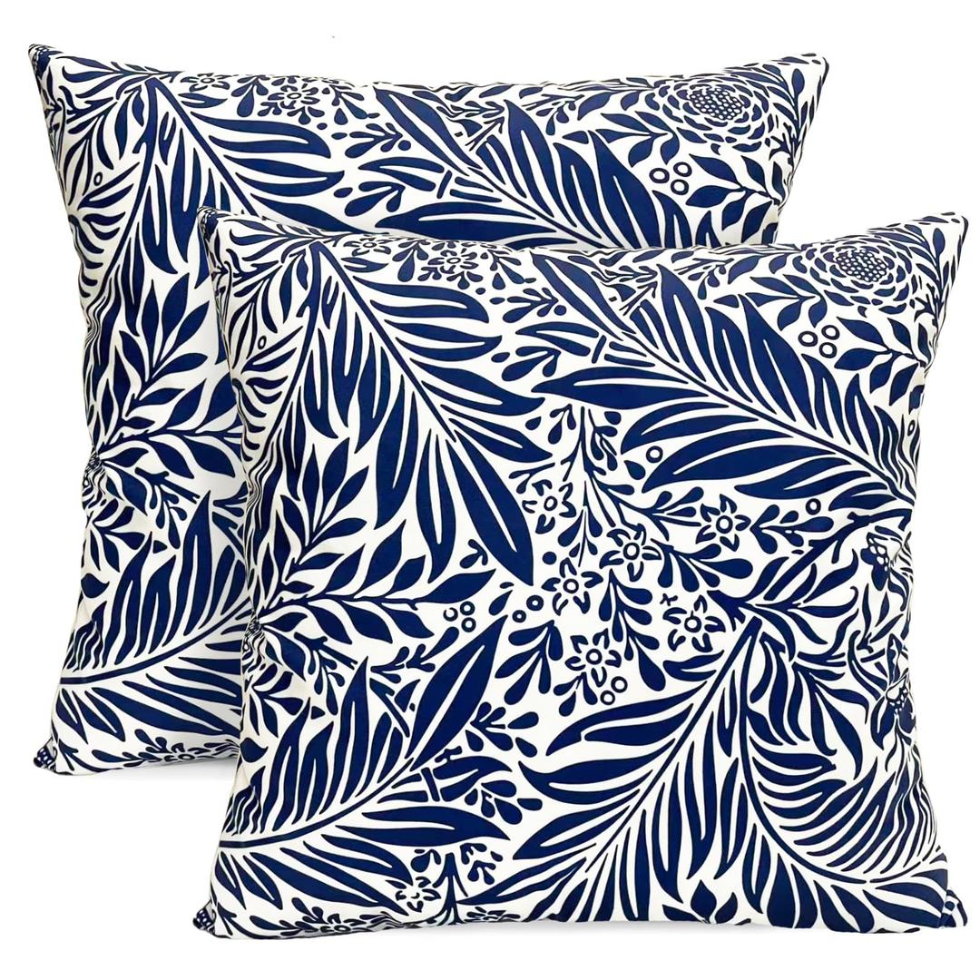 6 x Modern Decorative Boho Farmhouse Throw Pillow Covers 18x18 Inch Set of 2
