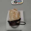 5.5 Inch Himalayan Salt Lamp Night Light with Remote Control, Upgraded 16 Colors Changing & 4 Light Modes LED USB Salt Rock Lamp, Natural Crystal Pink Mini Small Salt Lamp for Home Decor