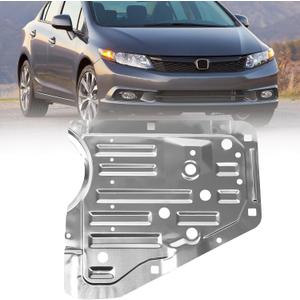 JOLONG Front Engine Splash Shield Under Cover for Honda Civic 2012-2015 | Lower Engine Skid Plate Replacement for 74110-TR3-A20 74110TR3A20