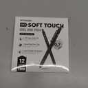 Black Gel Pens GX3, 12Pcs Fine Point Smooth Writing Pens with 3 Extra Refills, Quick Dry Black Ink Pens for Journaling, Office, Note Taking, School Supplies, Nurse Aesthetic(Black)