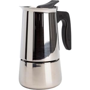 Primula 6 Cup Stovetop Espresso Coffee Maker, Stainless Steel (PES-4606)