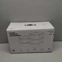 5-Pack Borosilicate Glass Containers with Tempered Lids, 35.2oz/4.4 Cup Airtight Meal Prep Set, Microwave/Freezer Safe (Pink)