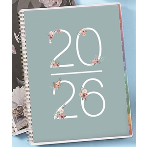 2026 Planner - Jan. 2026 - Dec. 2026, 8.5" x 11" Planner Weekly and Monthly, Calendar Planner 2026 with 3 Interchangeable & Waterproof Covers, 12 Monthly Tabs