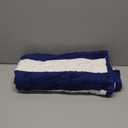 Exclusivo Mezcla Cotton Oversized 35x70 Inches Cabana Stripe Beach Towel, Super Absorbent Soft Plush Pool Bath Towel (Dark Navy)