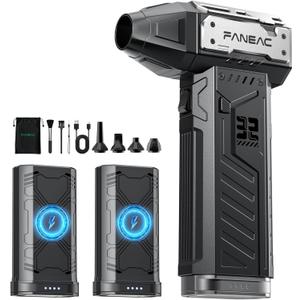 X305 Electric Air Duster Dual Battery - 150,000rpm, 3-Gear Adjustable Speed, Ultra-Powerful Brushless Motor Compressed air Duster, for Keyboard, Computer, House, Indoor and Outdoor