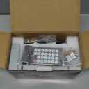 Leadfan Double Din Car Stereo Radio Support Apple Carplay&Android Auto, 7-inch HD Touchscreen Double Din Radio with Bluetooth, Car Audio Receivers, Camera, MirrorLink, FM Radio, 2 USB/TF/AUX/Subwoofer