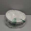 Plant Caddy Heavy Duty 13inch Plastic Round 2Pack Plant Dolly with Lockable Wheels Plant Stand Mover Indoor Outdoor for Planter Flower Potted Displaying (White)