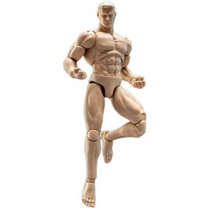 1/12 Scale Male Action Figure,6inch Male Flexible Muscular Strong Miniature Figure Body Doll Collectible