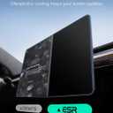 ESR Tempered-Glass Screen Protector for Tesla Model 3 Highland (2024), Matte Glass Film with Alignment Kit, Scratch and Shock Resistant, Bubble Free and Fingerprint Resistant