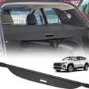 Cargo Cover for Hyundai Tucson Hybrid 2022 2023-2025 Retractable Rear Trunk Security Cover Shield Shade Accessories No Drilling Required (Not for Other Hyundai Models) (Black)