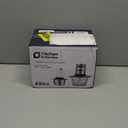 Kitchen in the box Mini Food Processor, Electric Meat Grinder & Food Chopper with 400W Powerful Veggie Chopper-One 3 Cup Bowl & S Blades for Meat/Fish/Vegetable/Baby Food