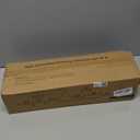 BAYKA Wall Mounted Floating Shelves, Wood Floating Wall Shelf for Books & Decor, Small Space-Saving Display & Organizer Black Set of 4