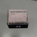 eLinkSmart Smart Cabinet Lock, Hidden No Drill Adhesive Magnetic Baby Proofing Child Proof Drawer Locks, Keyless RFID Bluetooth Cabinet Locks for Adults File Kitchen Cupboard Closet Liquor - White