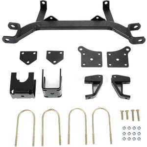 ECOTRIC 5" Drop Axle Golf Cart Lift Kit Compatible with 1994-2001.5 EZGO TXT/Medalist Golf Carts Gas Models