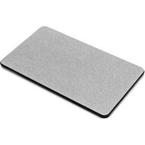 madesmart Dish Mat, Drying Stone Collection, Accelerates Moisture Evaporation, Natural & Mineral Materials, Non-Slip Base, Carbon (14.7" x 8.8") madesmart Dish Mat, Drying Stone Collection, Accelerates Moisture Evaporation, Natural & Mineral Materials, Non-Slip Base, Carbon (14.7" x 8.8")