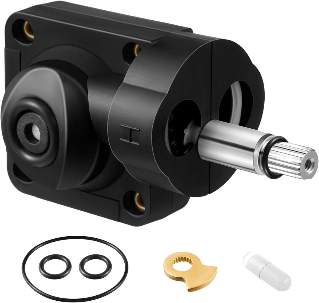 Enhon 1 Pcs Pressure Balance Cartridge Compatible with Grohe 47080000, Pressure Balancing Unit Cartridge Compatible with Tempress II Balancing Tub Shower Valves, Chrome