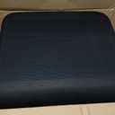 YOUFI Extra Thick Large Seat Cushion -19 X 17.5 X 4 Inch Gel Memory Foam Cushion with Carry Handle Non Slip Bottom - Pain Relief Coccyx Cushion for Wheelchair Office Chair (Black (1PACK))