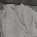 Cotton Shirt Size XXL white With Buttons. 95% Cotton 5% Linen
