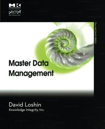Master Data Management (The MK/OMG Press) Master Data Management (The MK/OMG Press)