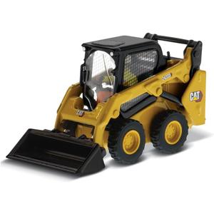 Diecast Masters 1:50 Caterpillar 242D3 Skid Steer Loader with Attachment Accessories | High Line Series Cat Trucks & Construction Equipment Scale Model Collectible DM 85676