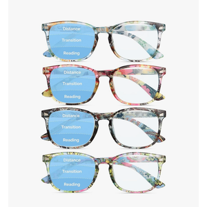 BLS BLUES Reading Glasses for Women/Men, Bifocal, Progressive, Readers for Women/Men, Eye glasses, Blue Light Reading Glasses(2.5)