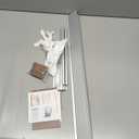 Floating Frame for 12x24 Canvas Painting, DIY Metal Canvas Frame with 1.5 Inch Deep for Oil Paintings Art Prints Artwork Landscape Portrait Living Room Wall Decor (Silver)