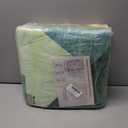 Modern Area Rug 5x7,Ombre Low Pile Rugs,Non-Slip Non-Shedding Bedroom Rug,Indoor Geometric Carpet for Bedroom Kitchen Dining Room Office Home Decor5x7 Green