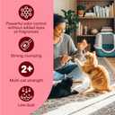 Fresh Step Advanced Simply Unscented Multi Cat Clumping Cat Litter, Low Dust, Odor Control with Activated Charcoal Tech, Compatible in Automatic Litter Boxes, 18.5 lb.