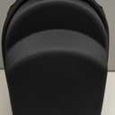 Hard Hat Travel Case for Baseball Caps 1 Piece Black - Hat Protector with Handle, Adjustable Shoulder Strap & Luggage Strap, Stores 6 Hats for Travel, Home, Gifts