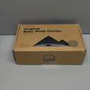 Momcozy Baby Wrap Carrier, Easy to Wear Infant Carrier Slings, Lightweight Hands Free Baby Sling, Adjustable Baby Carriers for Newborn to Toddler 8-35 lbs, Black