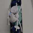 The Peanutshell Crib Mobile for Boys or Girls - Light and Dark Blue Musical Baby Crib Mobile with 12 Lullabies, Ocean Baby Nautical Nursery Decor