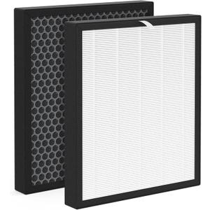 2 Pack Air Filter Replacement Compatible with Surround Air Intelli-Pro/Air Shield/Newport 9000/XJ-3800 Series Purifier