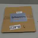 10.6" Glass Microwave Plate Replacement for WB48X21336 Microwave Turntable Tray Oven Rotating Dish Tray with Y shaped design for Better Reheating and Even Heat Distribution