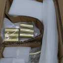 Modern Gold Chandelier, 6-Light Metal Farmhouse Dining Room Light Fixture, Candle Chandelier Light Fixtures Rustic Industrial Modern Chandelier for Bedroom, Foyer, Living Room