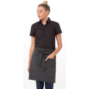Half Bistro Apron – Utility Server Apron with Pocket, 2pcs
