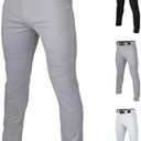 Easton Mens Rival+ Baseball Pants | Full Length Semi-Relaxed Fit | Adult Sizes | Solid | Multiple Colors M