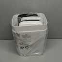 2 Pack 2.7 Gal Bathroom Trash Can with Lid, Automatic Trash Can Small Smart Garbage Can Touchless, Slim Motion Sensor Waterproof Plastic Trash Bins for Bedroom Office Kitchen Toilet (White)