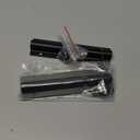 Piutouyar 2 Pcs 4 Inch Barrel Bolt Latch, Heavy Duty Sliding Door Latch Aluminum Alloy Mini Slide Bolt Latch Small Sliding Lock Door Lock for Security Gate Warehouse Garage Door Latches(Black)